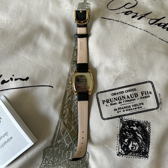 Burgi Leather Band Watch - Picture 8 of 16